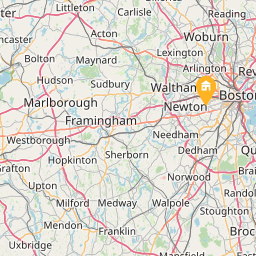 Boston Condominium on the map